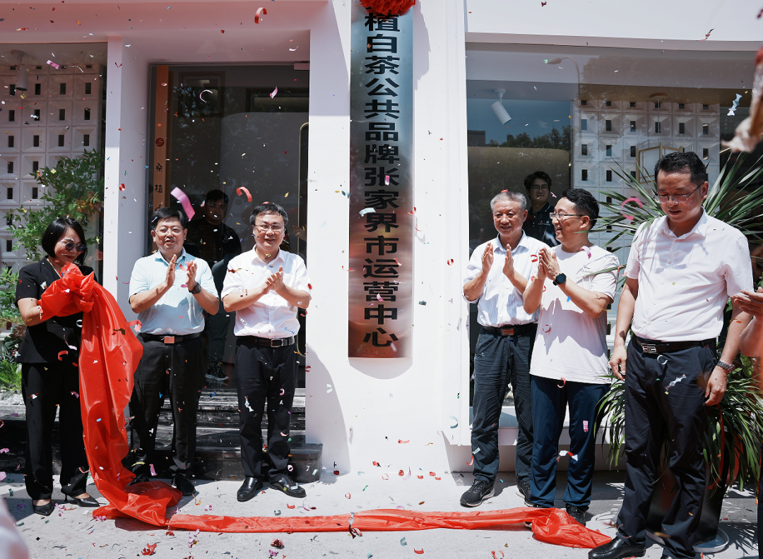 喜報(bào)！張家界白莓旗艦店盛裝開(kāi)業(yè)暨桑植白茶公共品牌張家界市運(yùn)營(yíng)中心隆重揭牌！